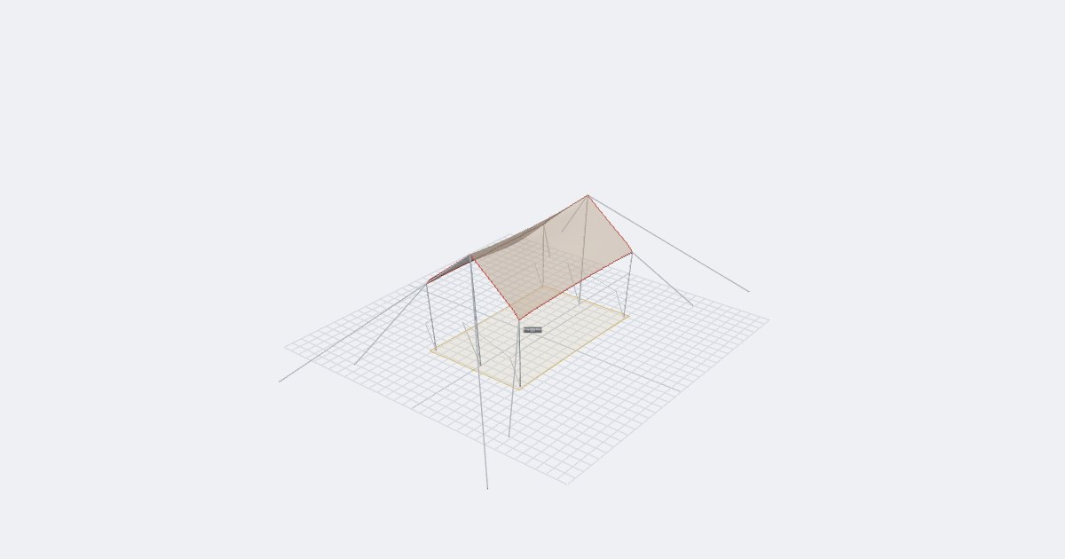 HD Tarp Shield Recta M, drawn by the planner