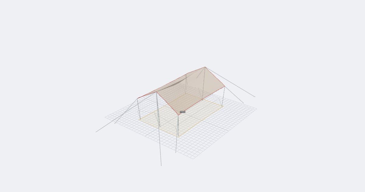 HD Tarp Shield Recta L, drawn by the planner